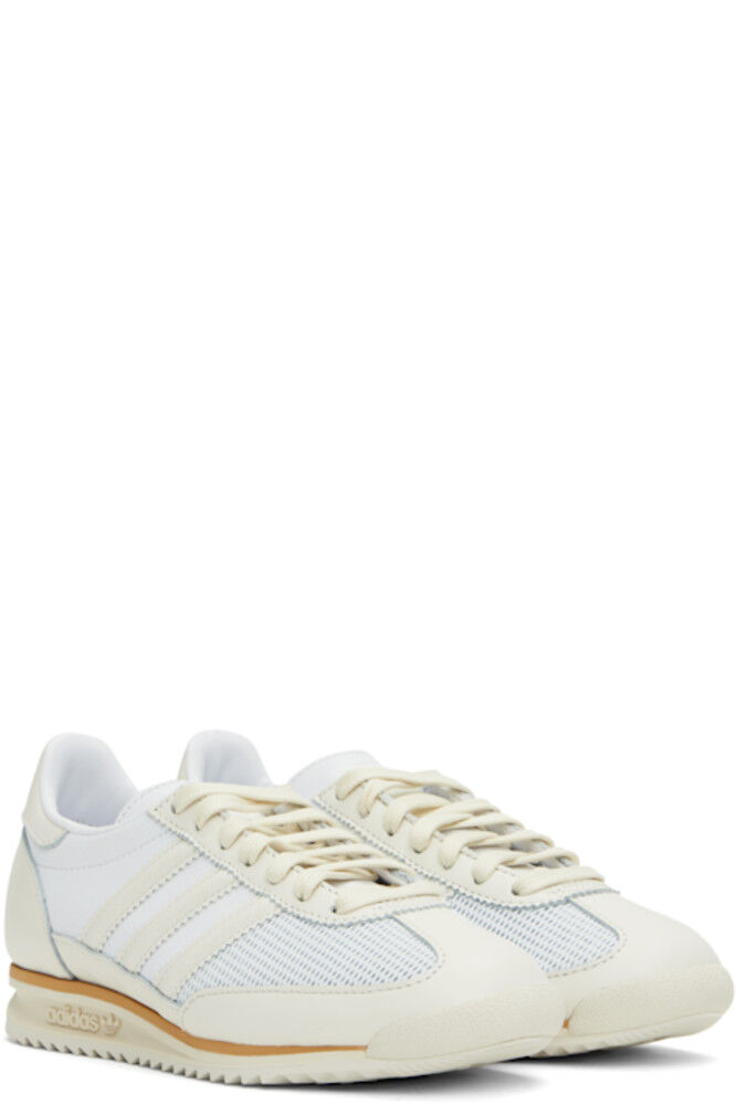 Кроссовки Off-White & White SL 72 Adidas Originals — фото 4