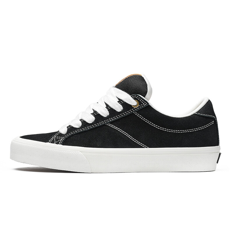 

Кроссовки GOLUCK Skateboarding Shoes Unisex Low-top Black, черный/белый