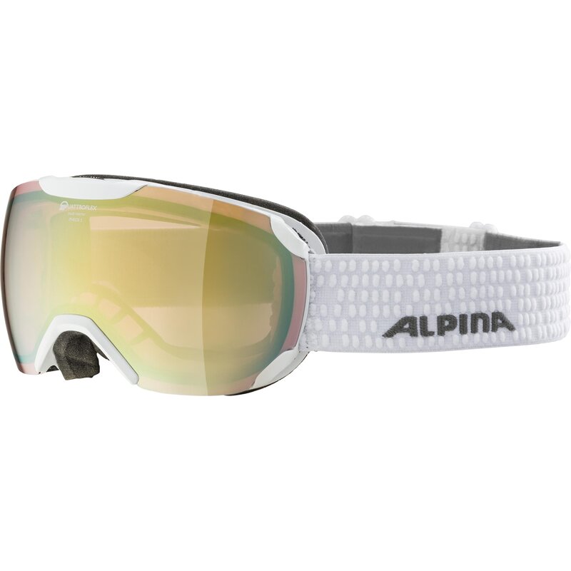 

Горнолыжная маска Pheos S QMM Alpina, white gloss, Белый, Горнолыжная маска Pheos S QMM Alpina, white gloss