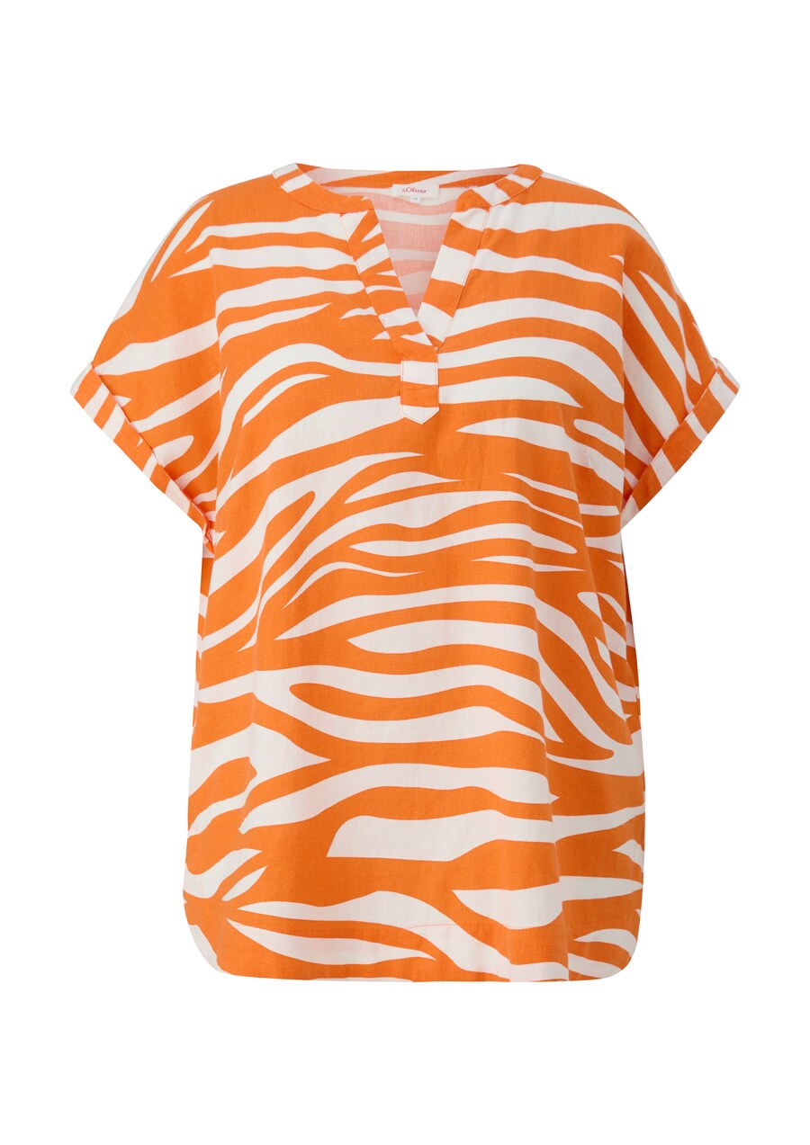 

Блуза s.Oliver Red Label Plus Blouse, оранжевый