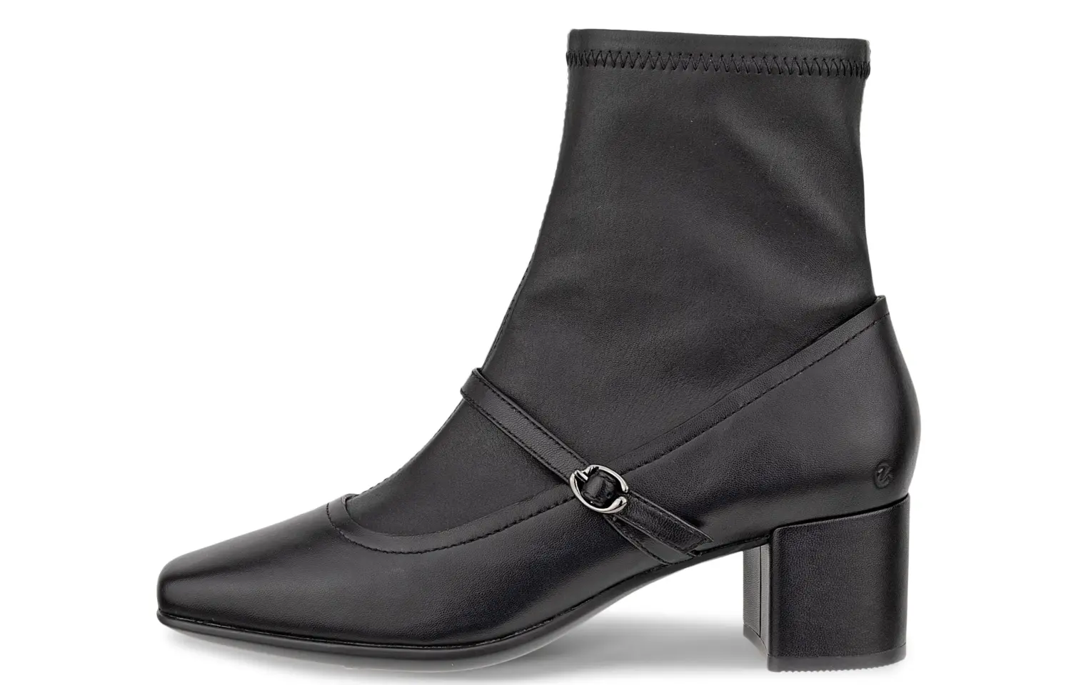 35 Square Toe Collection, женские сапоги до колена, 290973 Ecco, Black