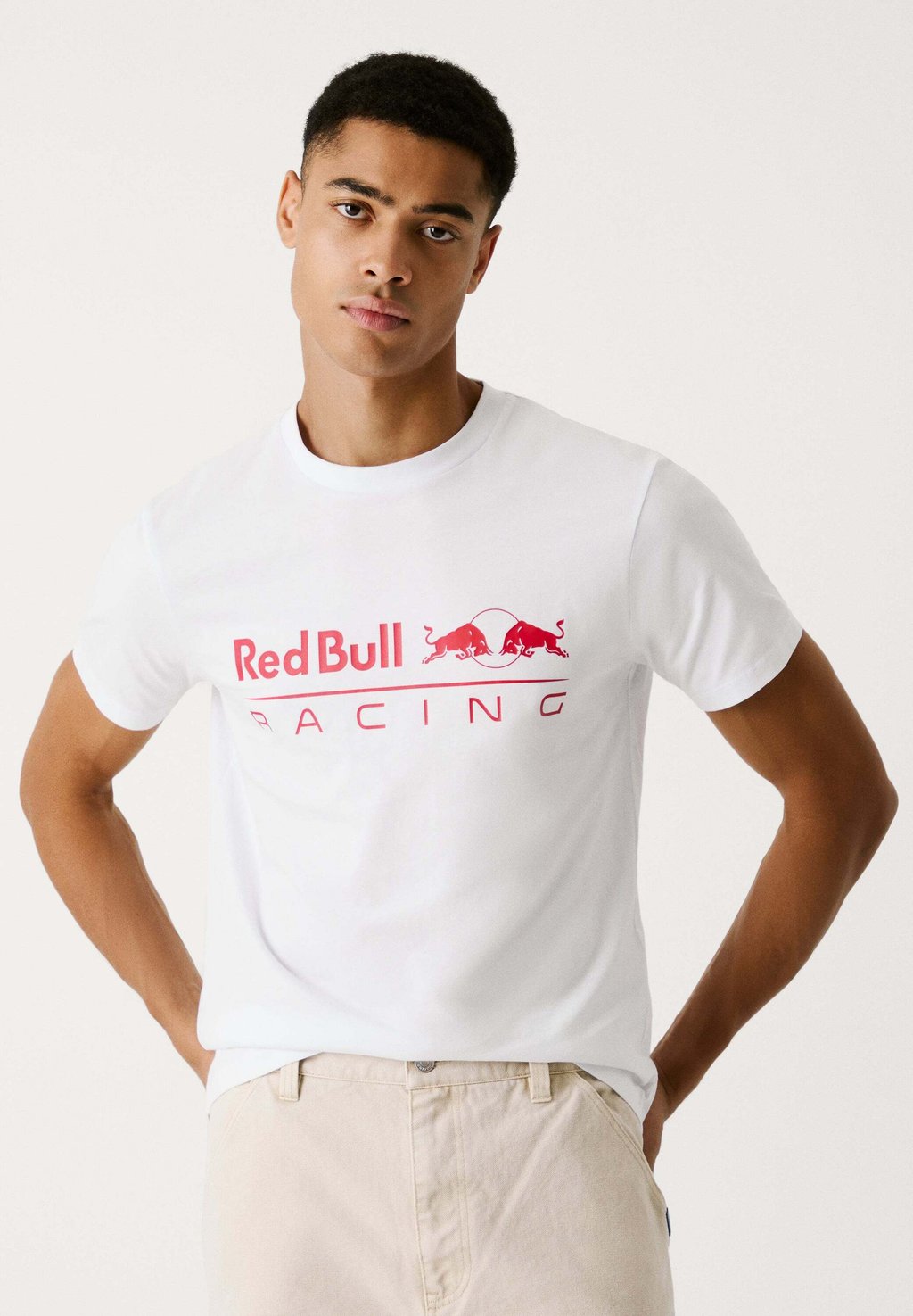 

Футболка с принтом LOGO TEE Red Bull Racing x Pepe Jeans, белый