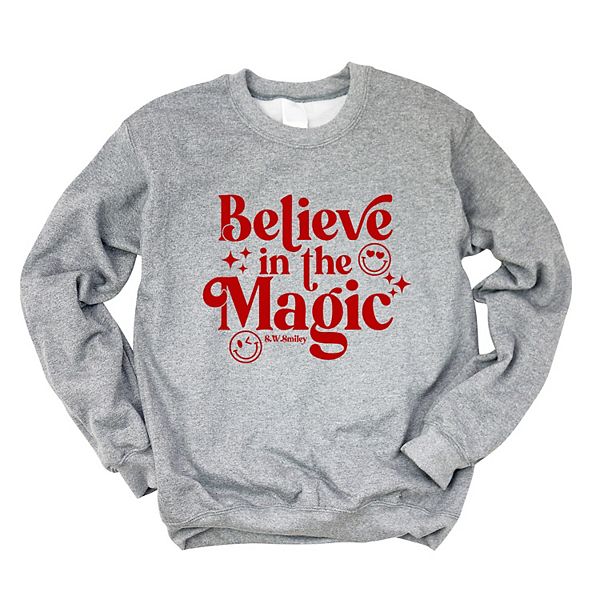 

SWSmiley believe in magic sparkle - женский свитшот с принтом Simply Sage Market, Graphite, Зеленый, SWSmiley believe in magic sparkle - женский свитшот с принтом Simply Sage Market, Graphite