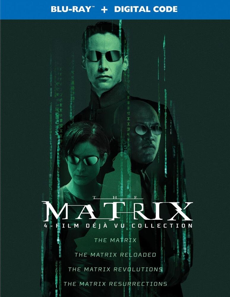 

Диск Blu-ray The Matrix: 4-Film Deja Vu Collection