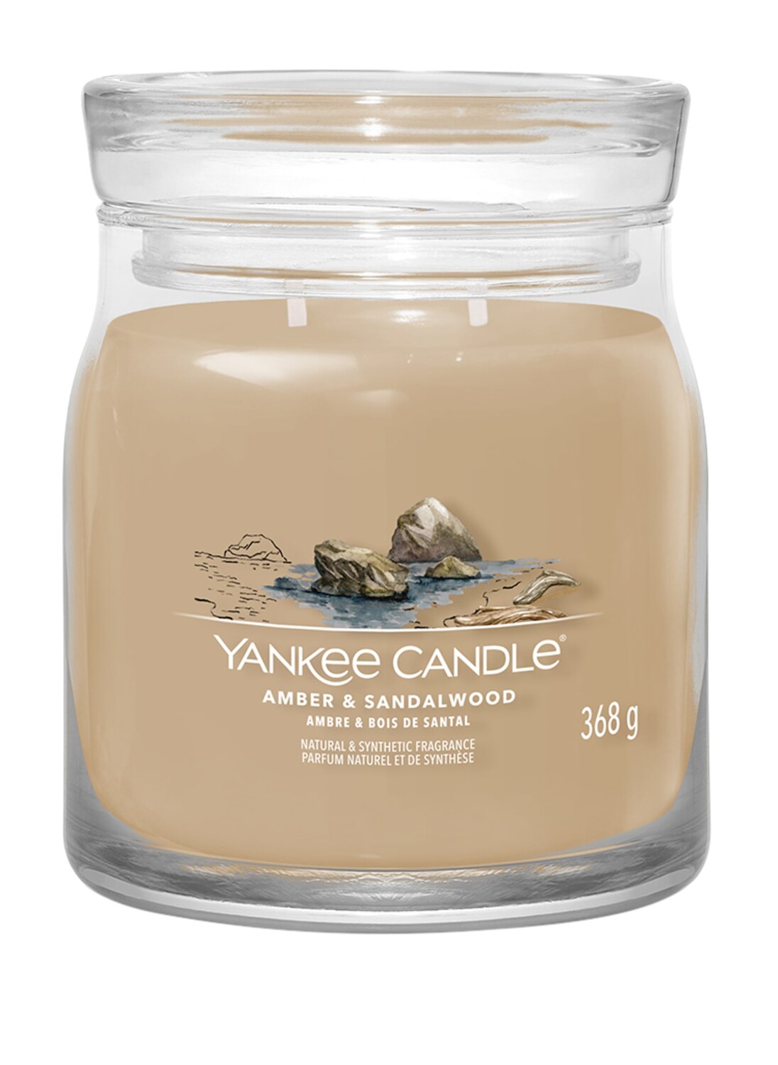 

Ароматическая свеча Yankee Candle AMBER & SANDALWOOD