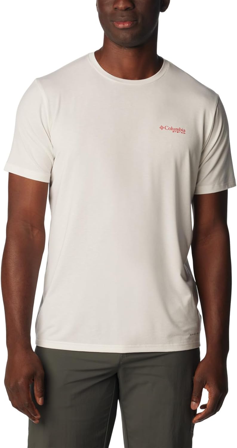 

Футболка Columbia Mens PFG Triangle Fill Tech с коротким рукавом, White/Stars N Stripes Graphic, Белый, Футболка Columbia Mens PFG Triangle Fill Tech с коротким рукавом, White/Stars N Stripes Graphic