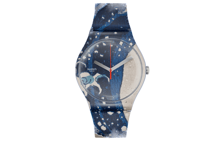 

Мужские часы 41 мм синие SUOZ351 SWATCH