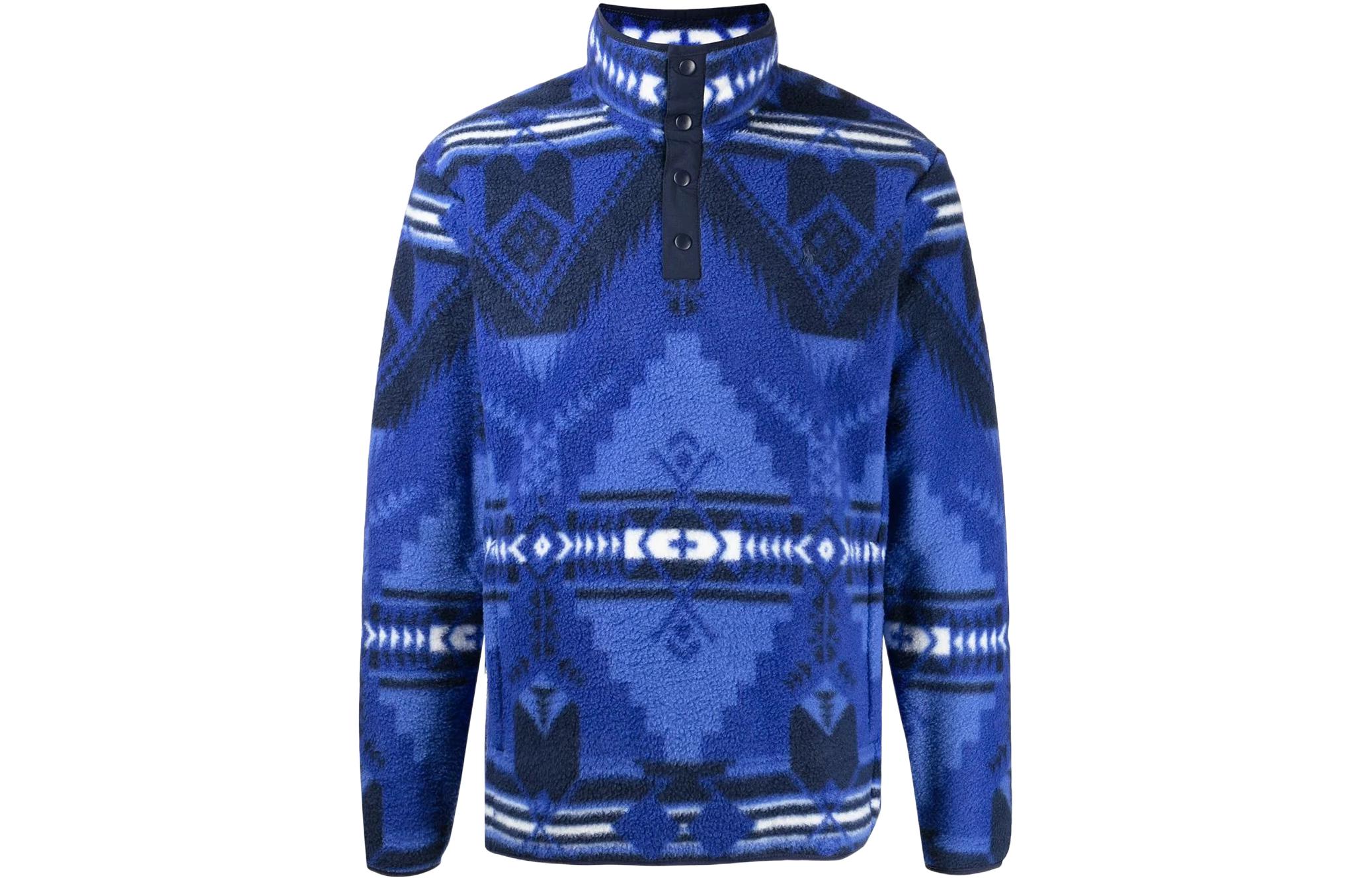 Polo Ralph Lauren Мужская толстовка синего цвета — фото 3