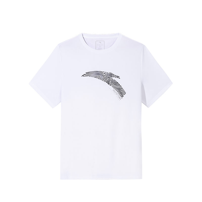 

ANTA Футболка для разнообразных тренировок мужская pure white, Белый, ANTA Футболка для разнообразных тренировок мужская pure white