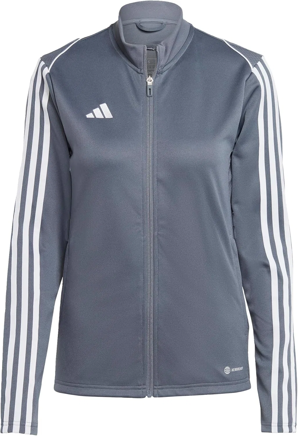 Куртка тренировочная adidas Tiro23 League, женская, Team Onix Grey — фото 4