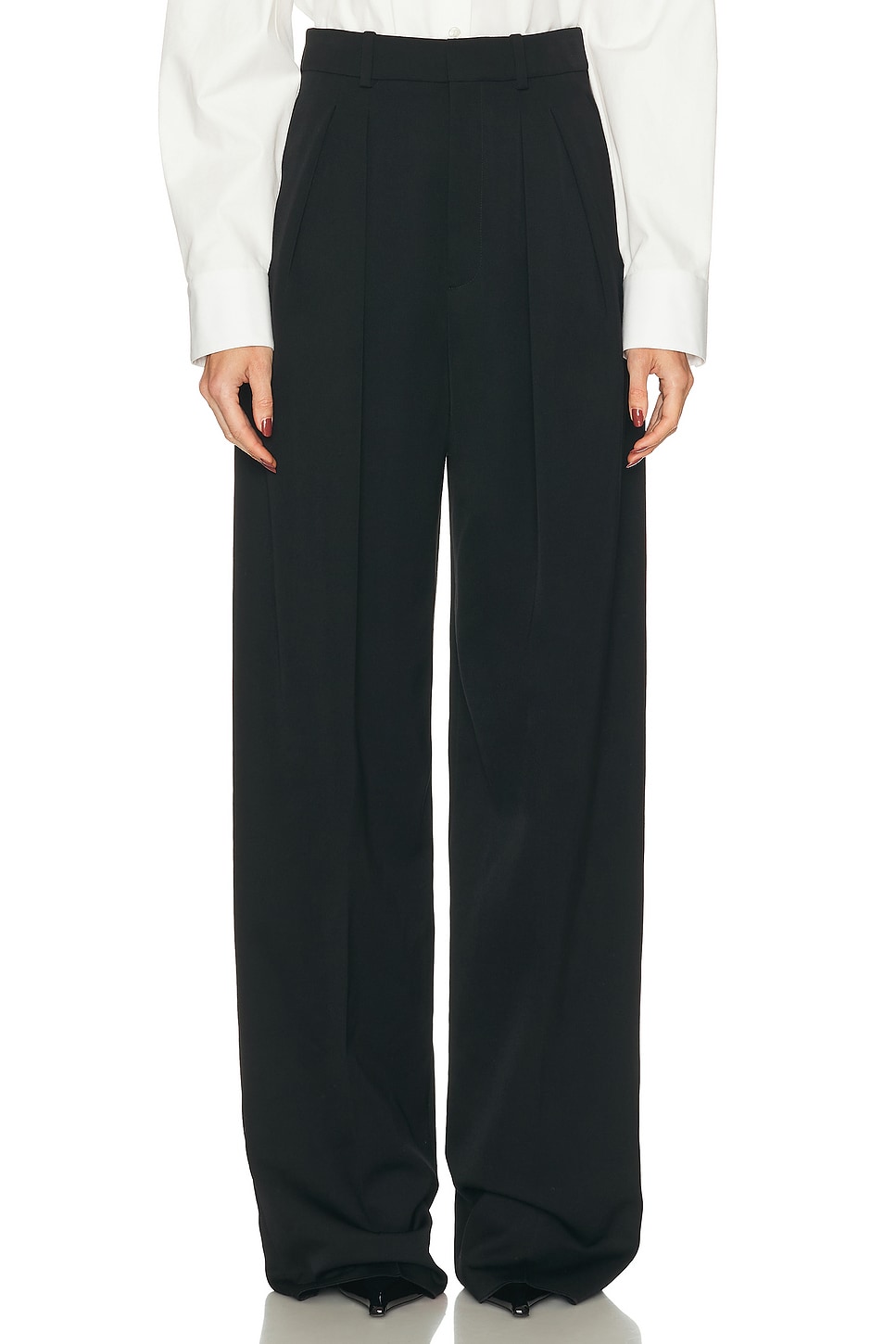 

Прямые брюки Saint Laurent, Noir