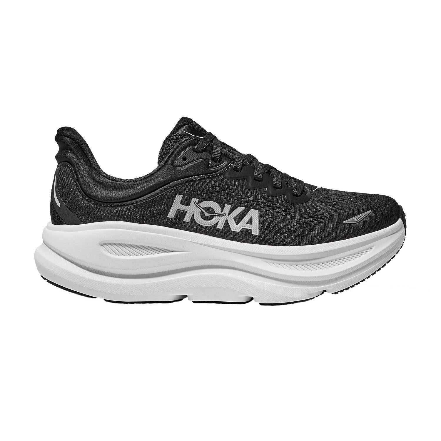 

Кроссовки Hoka One One Bondi 9 1162011-BWHT, мужские, черные, со шнуровкой Hoka One One, черный