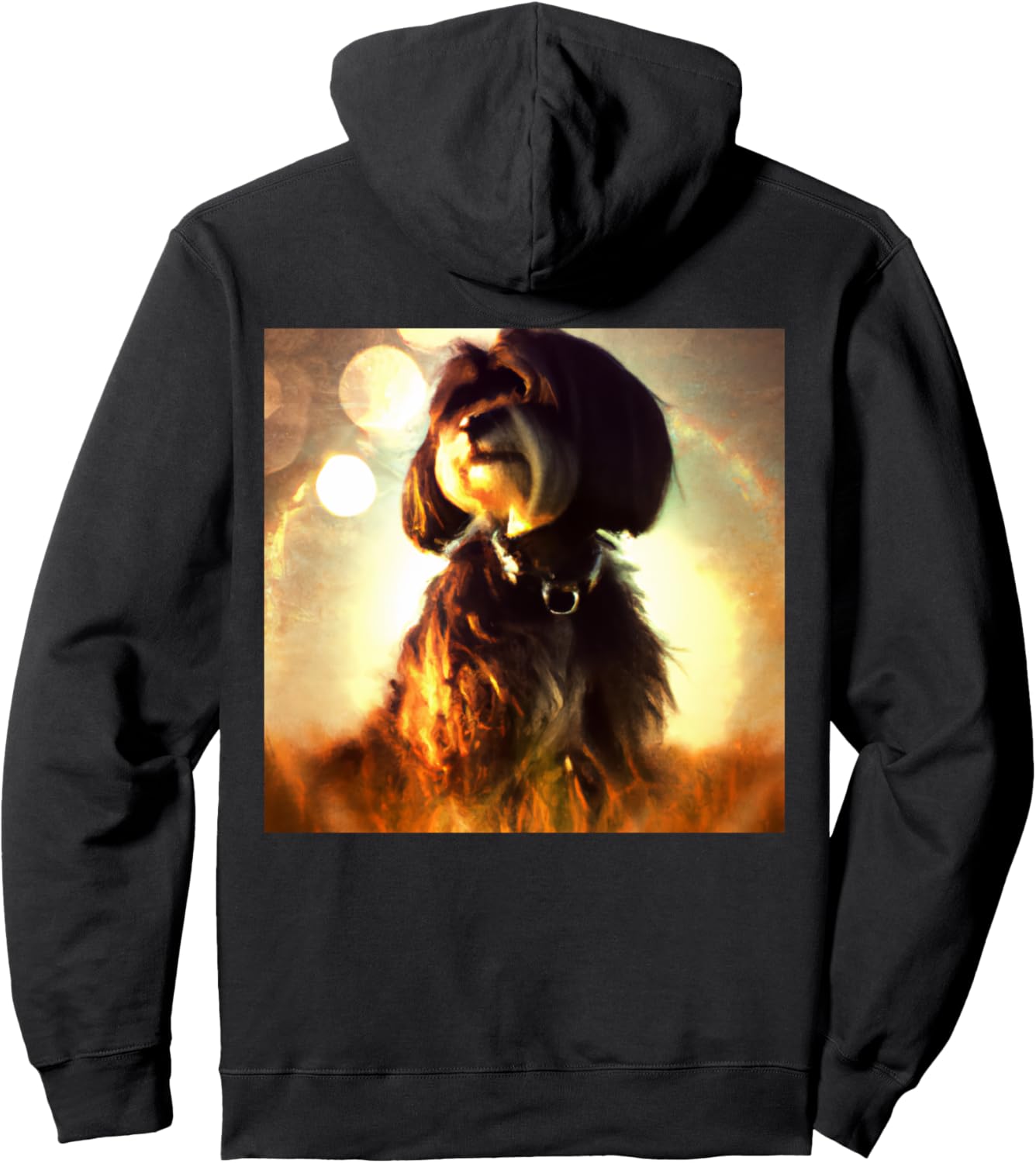 

Толстовка с изображением щенка ши-тцу, милая, разноцветная, черная Modern Nyc/Shibuya Designs 42 - Funny Animal