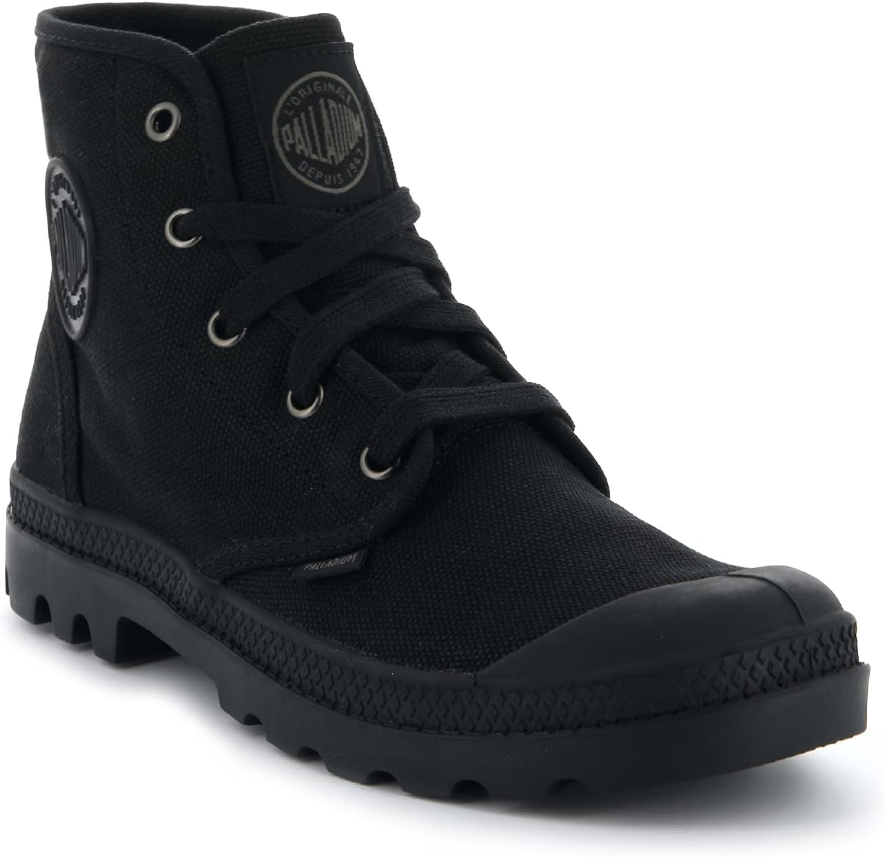 Мужские ботинки Palladium Pampa Hi Originale из канваса, черный — фото 2