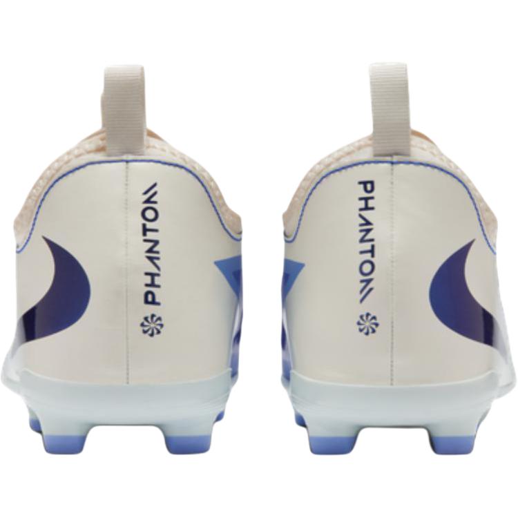 Nike Jr. Phantom 6 низкие детские футбольные бутсы Blue Kids' — фото 4