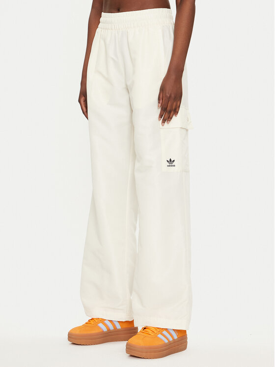 

Спортивные брюки loose fit Essentials Woven Cargo IX9970 Adidas, экрю