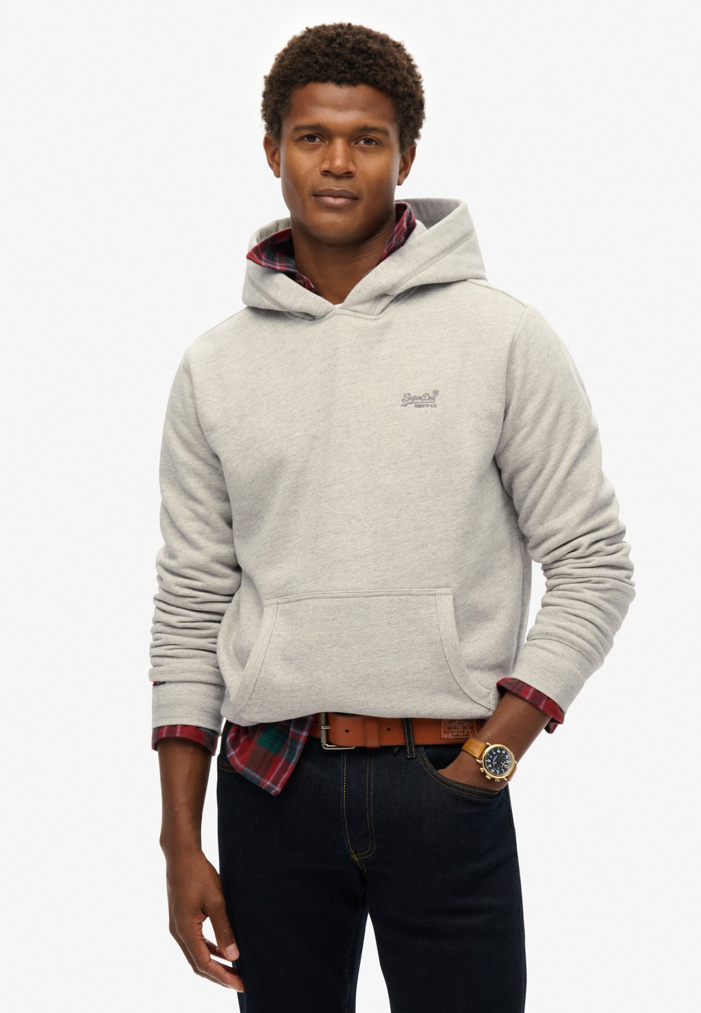 

Толстовка с капюшоном ESSENTIAL LOGO - Sweatshirt Superdry, серый