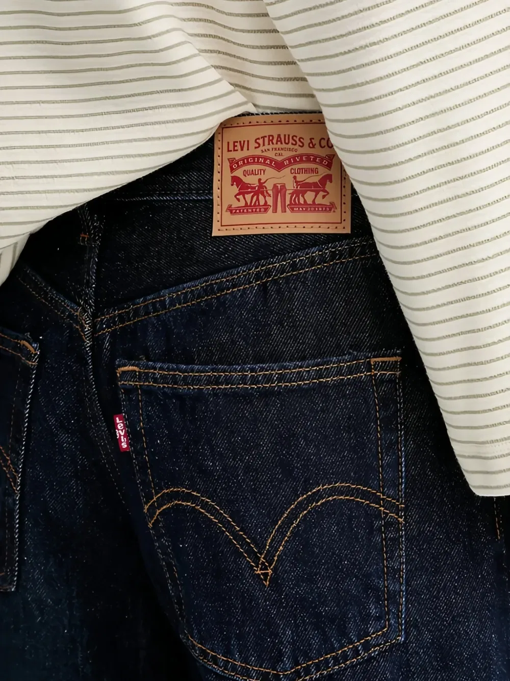 Джинсы с широкими штанинами Levi'S, синий — фото 4