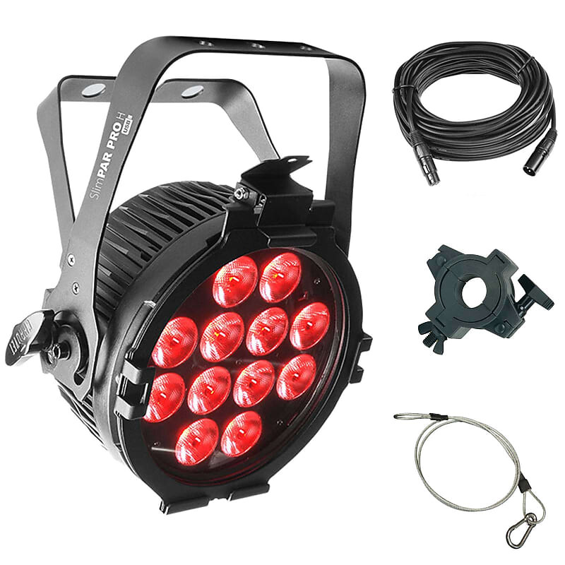 

Светильник Chauvet Chauvet DJ SlimPAR Pro H USB High-Power RGBAW+UV Low-Profile Wash Light Package