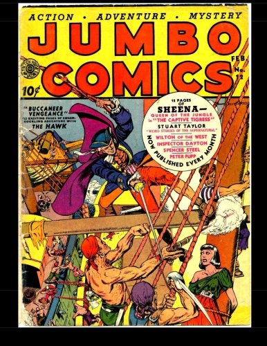 

Jumbo Comics #12: Featuring Sheena, Queen of the Jungle (CreateSpace Independent Publishing Platform)