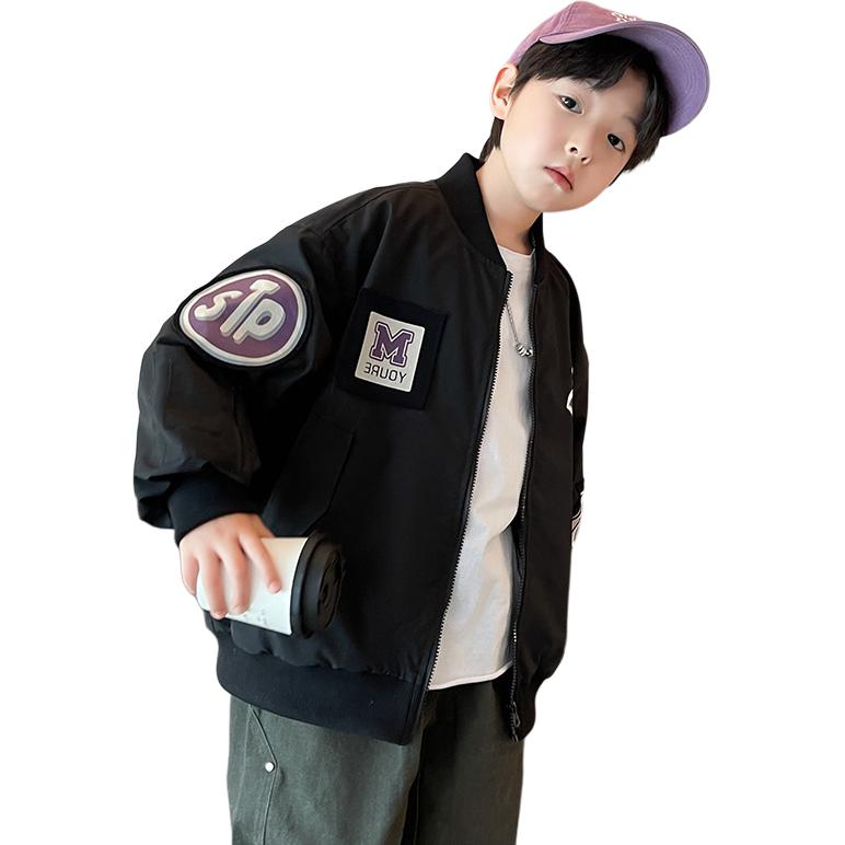 

Детская куртка с воротником стойкой Moderate EASTERN CAMEL, черный