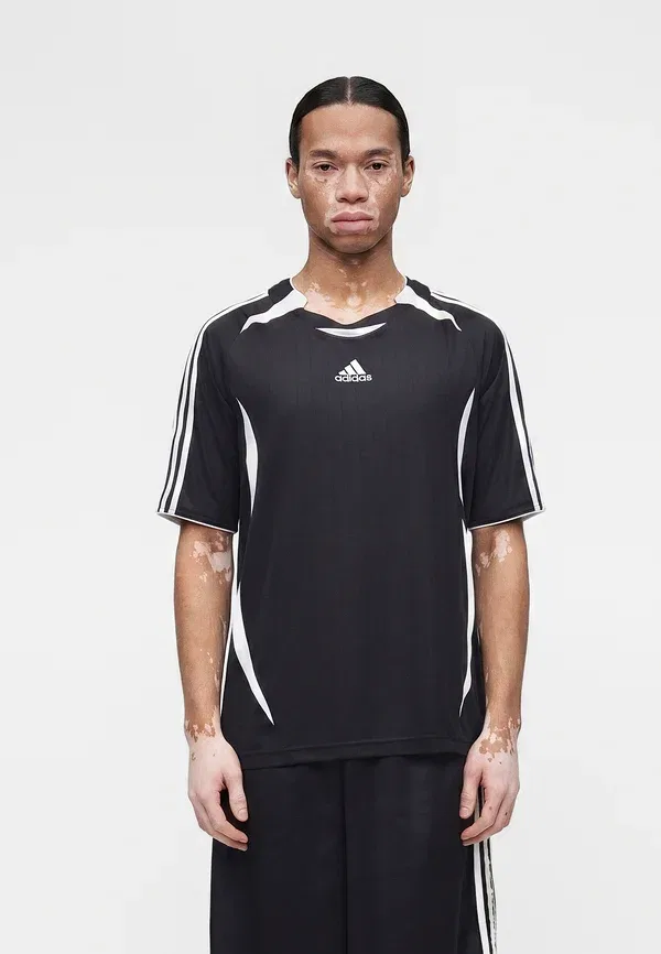Футболка с принтом Adidas Originals Teamgeist tee print, черный/белый