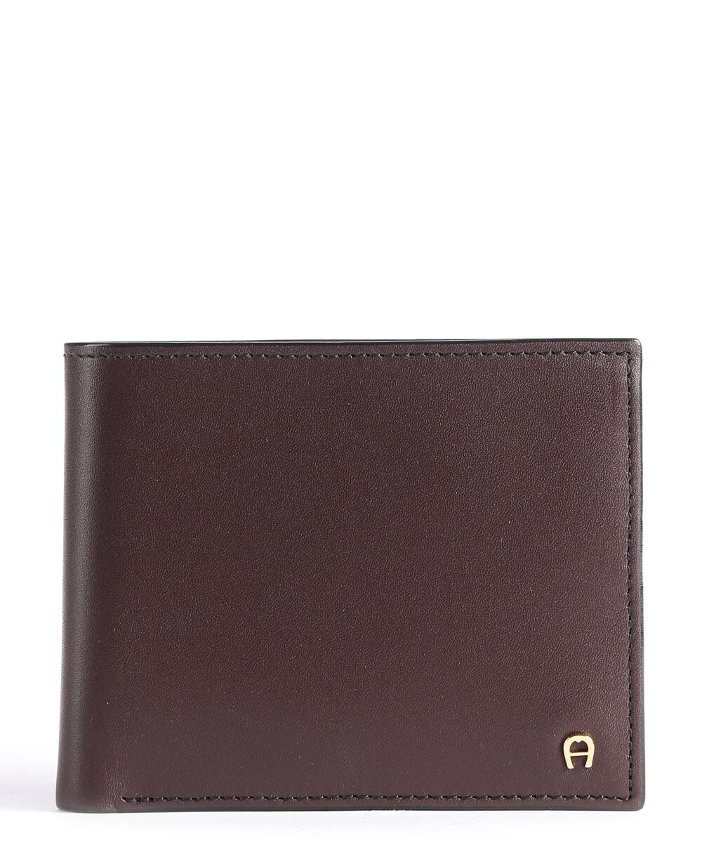 

Кошелек Daily Basis из телячьей кожи Aigner, бордовый