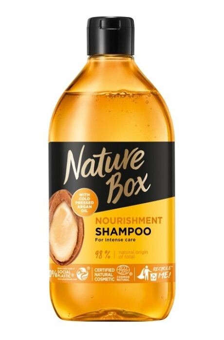 

Nature Box Argan шампунь, 385 ml
