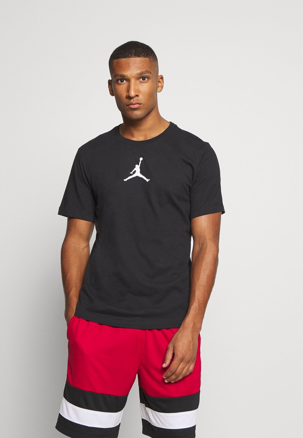 

Рубашка с принтом Jordan JUMPMAN CREW, цвет Black/White, Черный, Рубашка с принтом Jordan JUMPMAN CREW, цвет Black/White