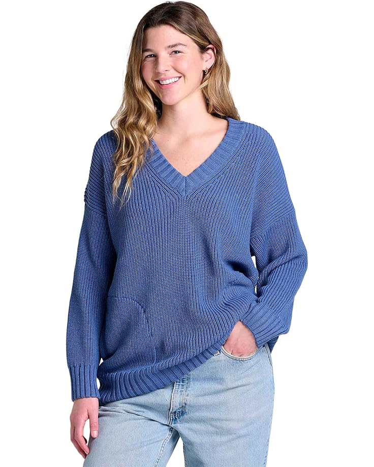 

Свитер Toad&Co Butte Oversized Sweater, цвет Kyanite