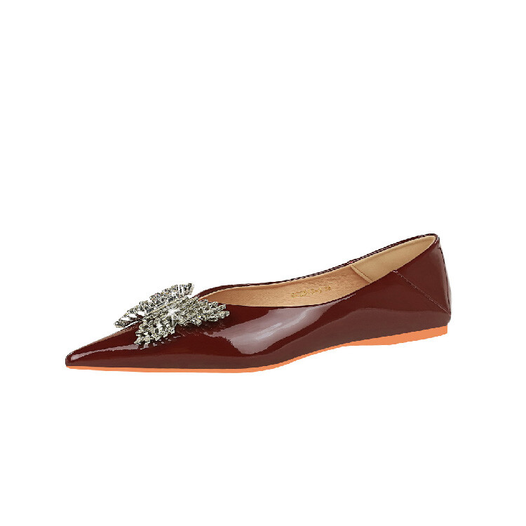 

Туфли женские повседневные Women's Casual Shoes Women's Bigtree, цвет Burgundy