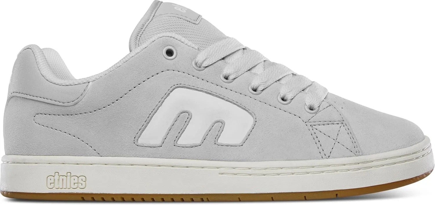 Кроссовки Etnies Callicut Heritage Skate Style с объемным дизайном, массивной подошвой в стиле 90-х, усиленной чашеобразной подошвой и амортизацией, для повседневной носки, Lightgrey