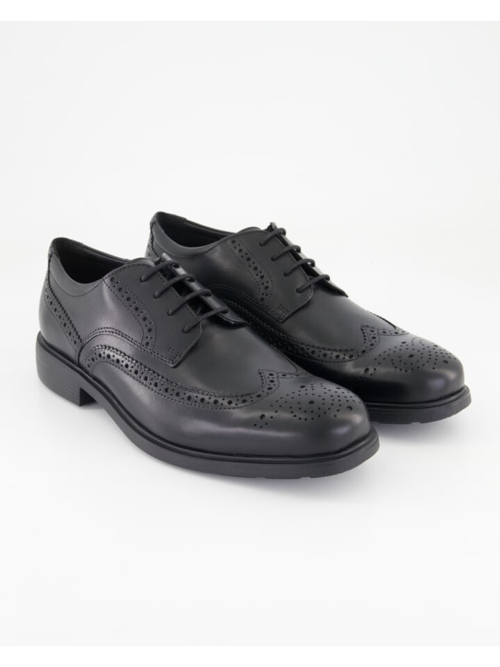 Элегантные туфли на шнуровке Geox Anzug & Businessschuhe, черный