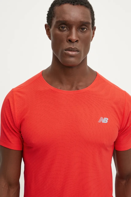 

Футболка для бега Athletics Jacquard New Balance, красный