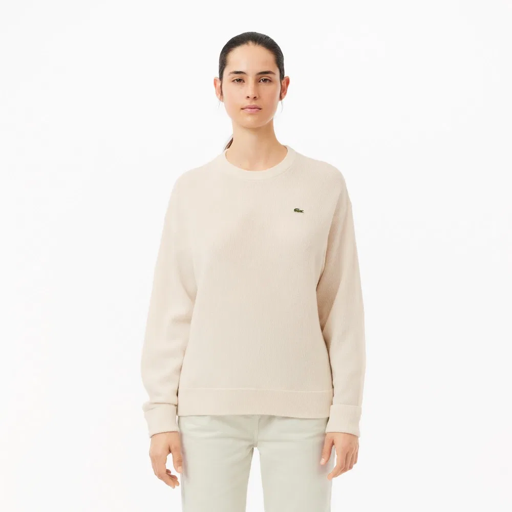 Свитер женский Lacoste Links Off-White