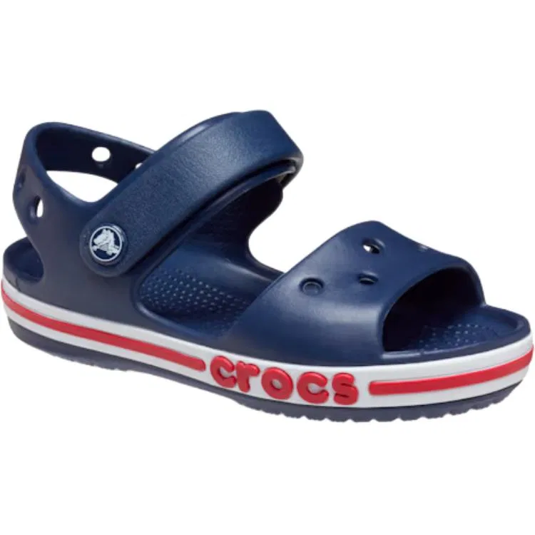 Сандалии детские низкие Crocs Bayaband Support синие — фото 4