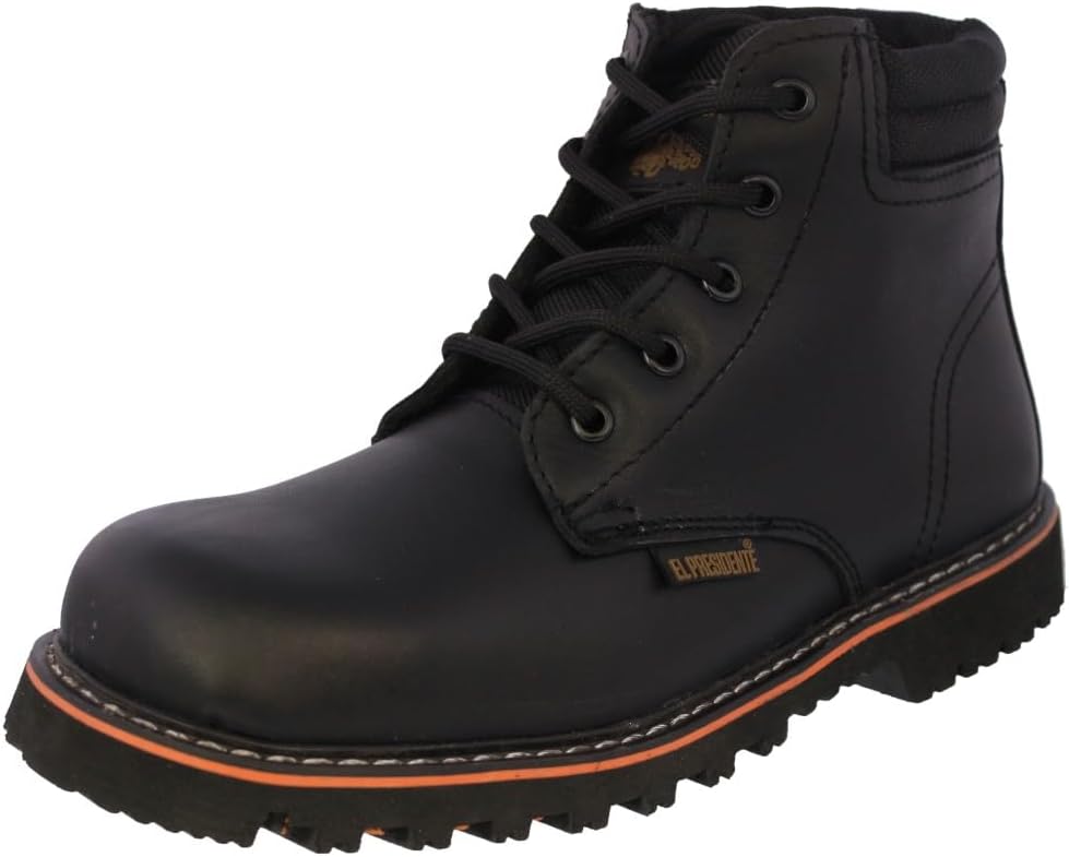 

Мужские ботинки Texas Legacy 600TR черные из натуральной кожи, противоскользящие, с мягким носком, на шнуровке