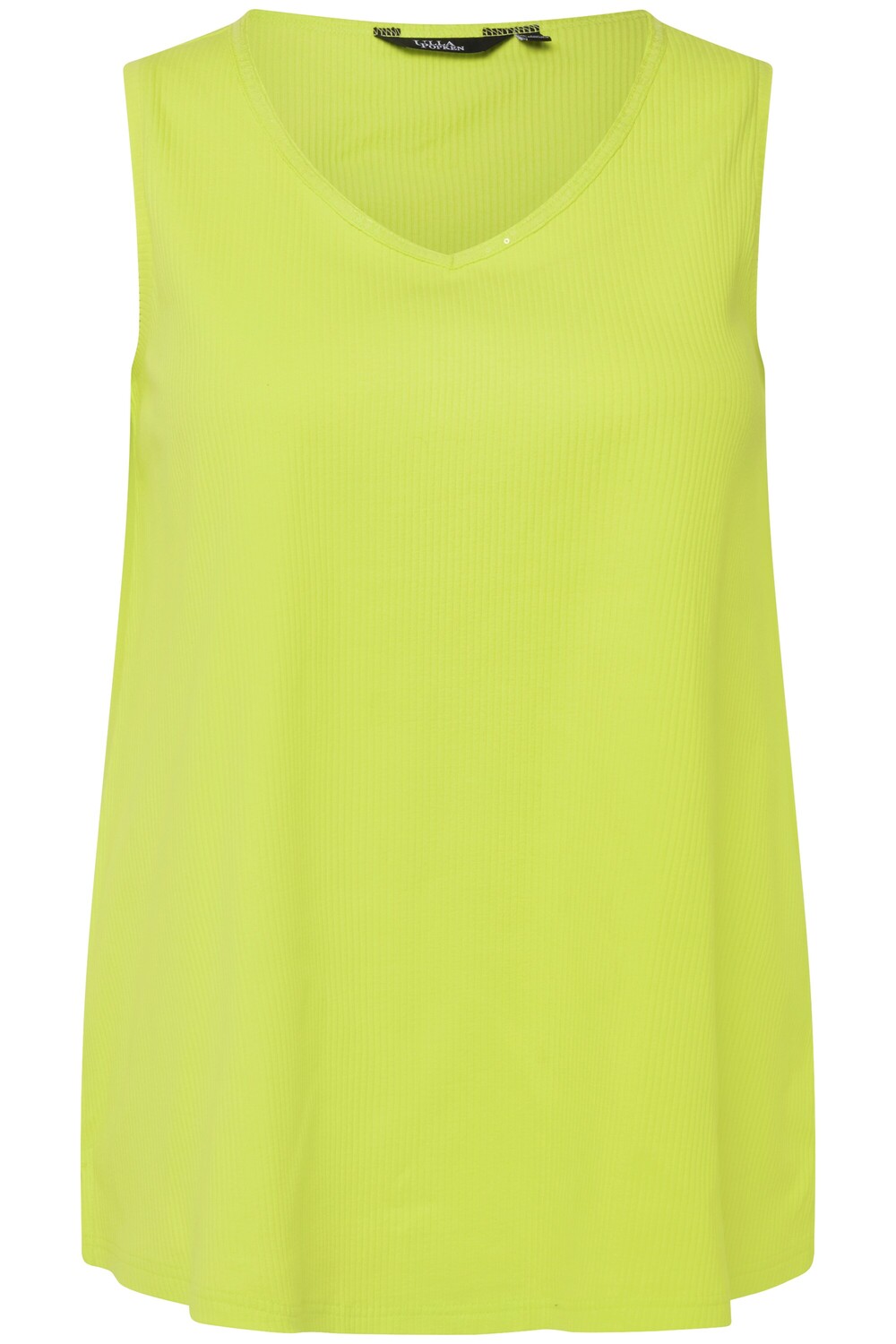 

Футболка Ulla Popken Strick Top, цвет limonengrün