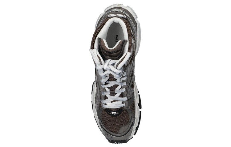 Balenciaga кроссовки Мужские массивные кроссовки Runner, Серый — фото 4