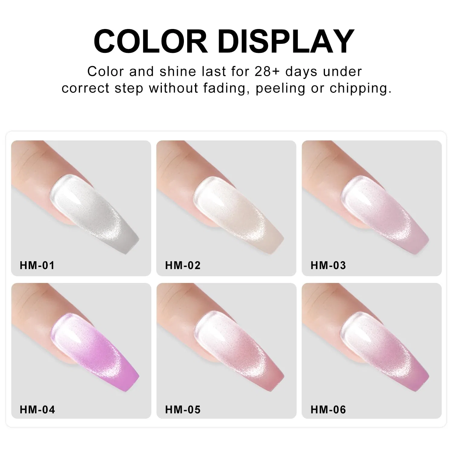 Гель-лак для ногтей Cat Magnetic Eye HEMA-FREE «HM-0106» от Beautilux Beautilux, Hm-0106 — фото 2