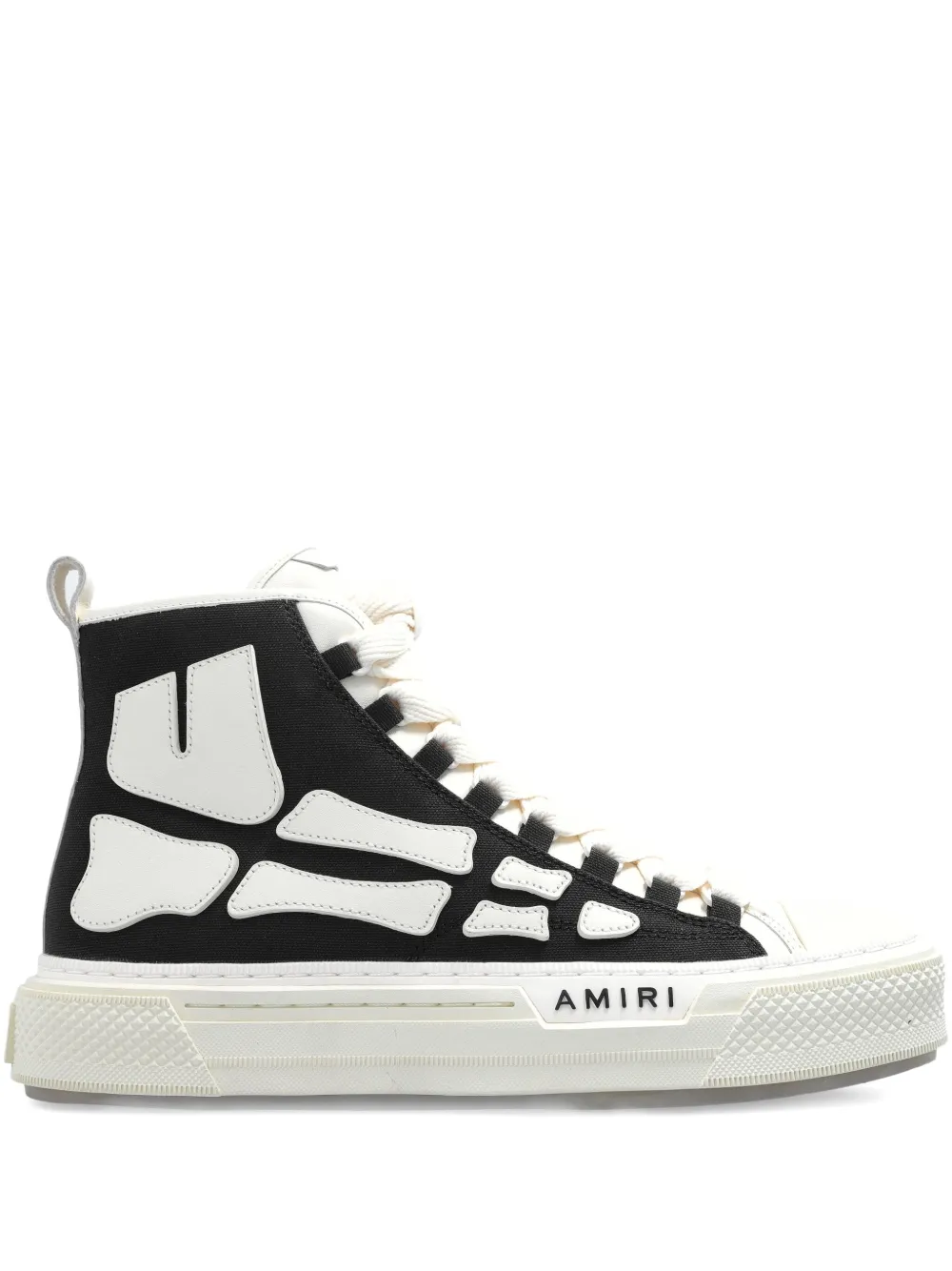 Кроссовки с принтом скелета AMIRI, черный