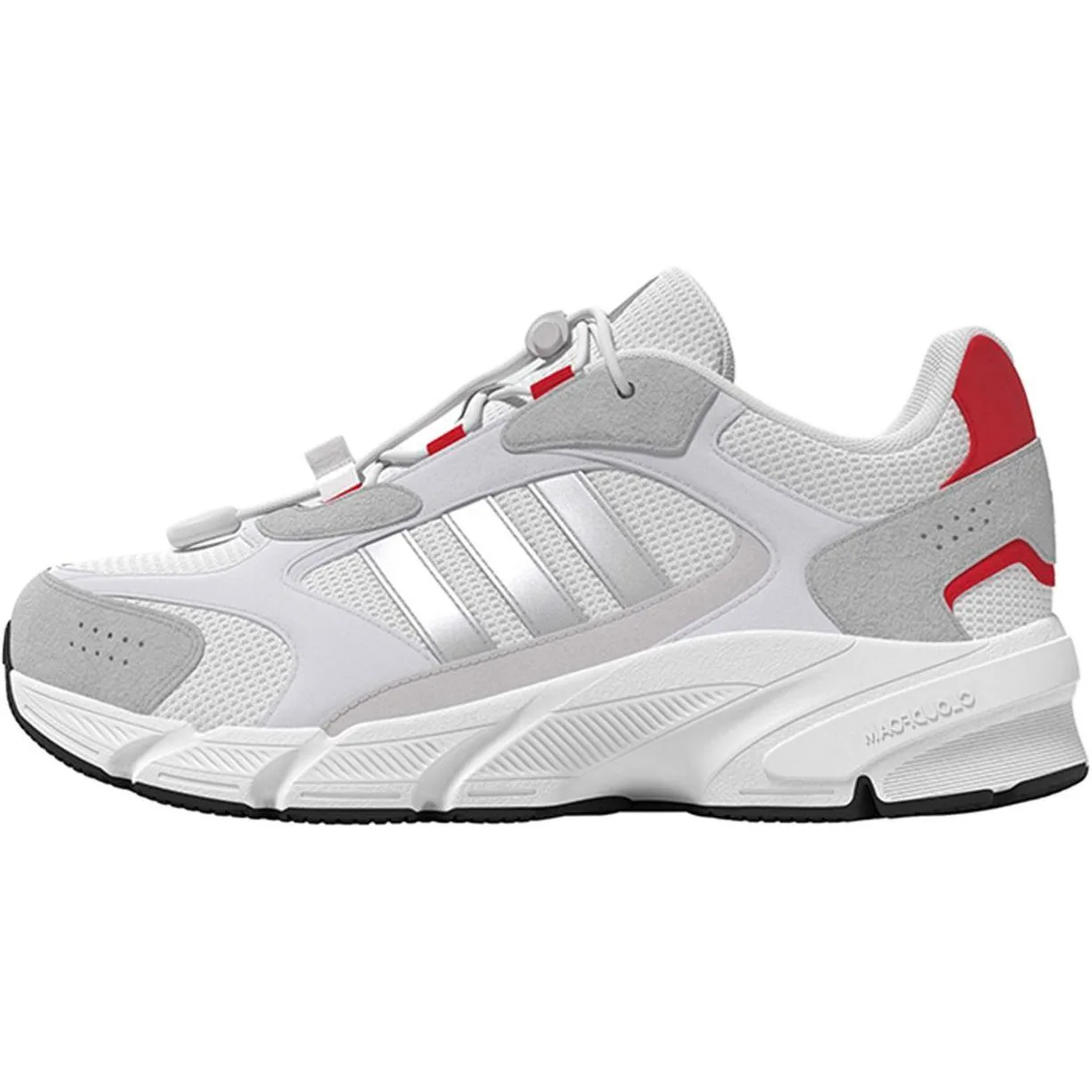 Adidas Детские кроссовки CRAZYCHAOS Phantom Gray/Metallic Silver/Pure Gemstone Red
