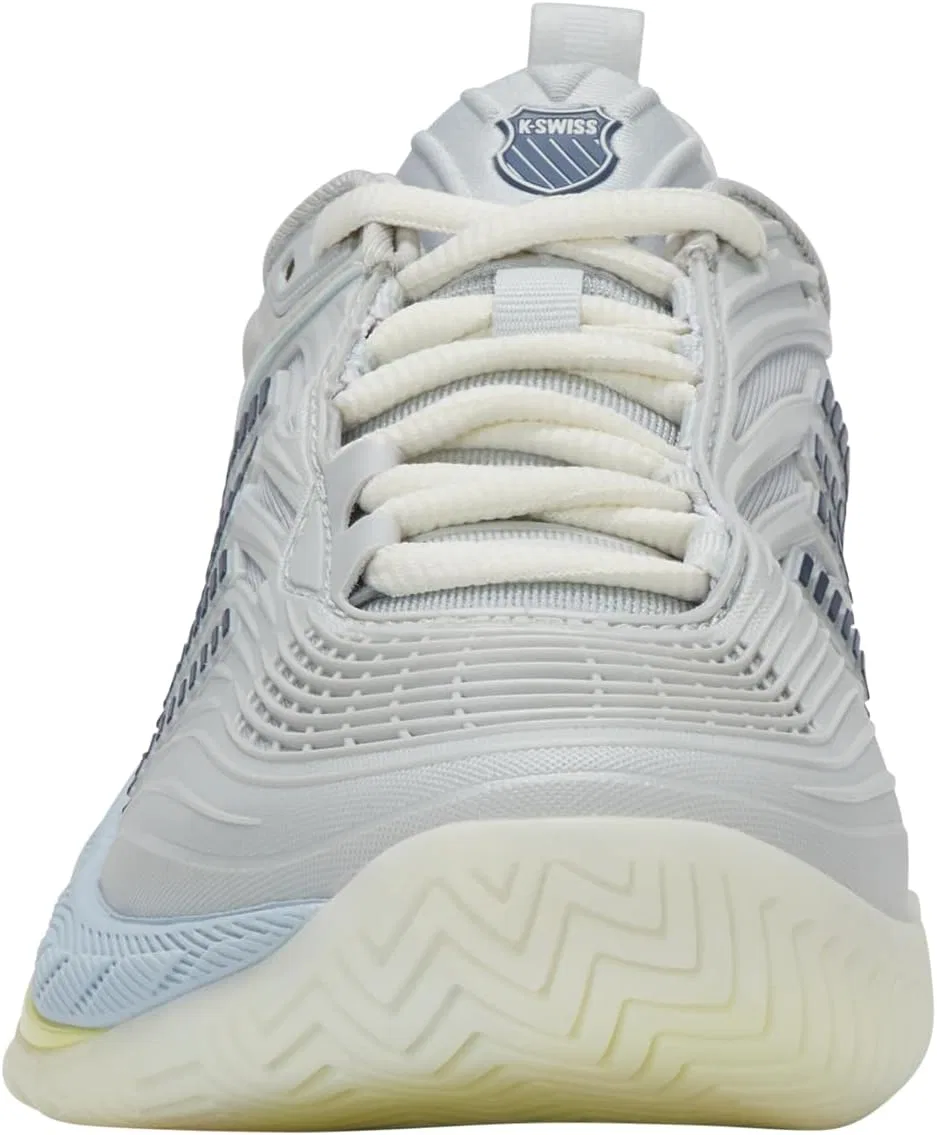 Кроссовки теннисные K-Swiss Hypercourt Supreme 2, пара, Dawn Blue/Ballad Blue/Blanc De Blanc — фото 3