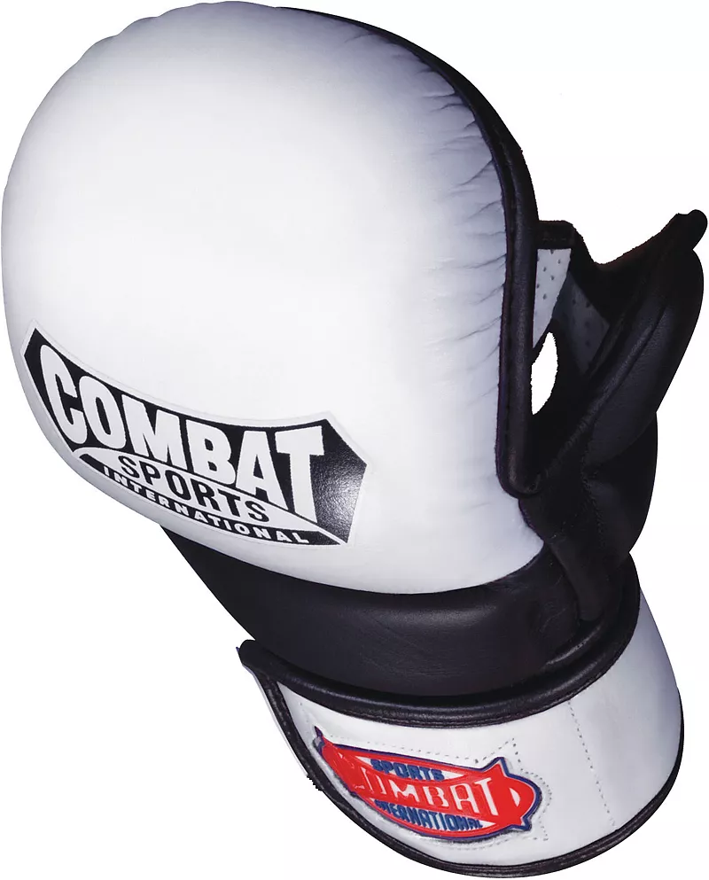 

Защитные спарринговые перчатки для единоборств ММА Combat Sports, черный/белый