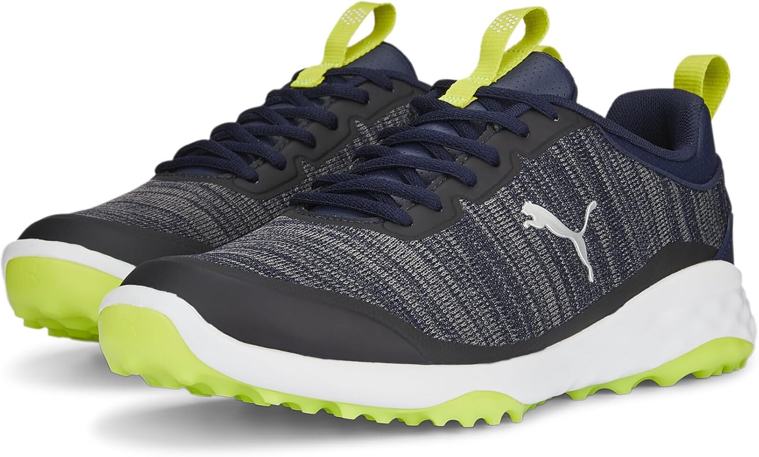 Мужские кроссовки Puma Ignite Elevate, Puma Navy Puma Silver Lime Smash — фото 2