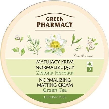 

Матирующий крем с зеленым чаем 150мл, Green Pharmacy