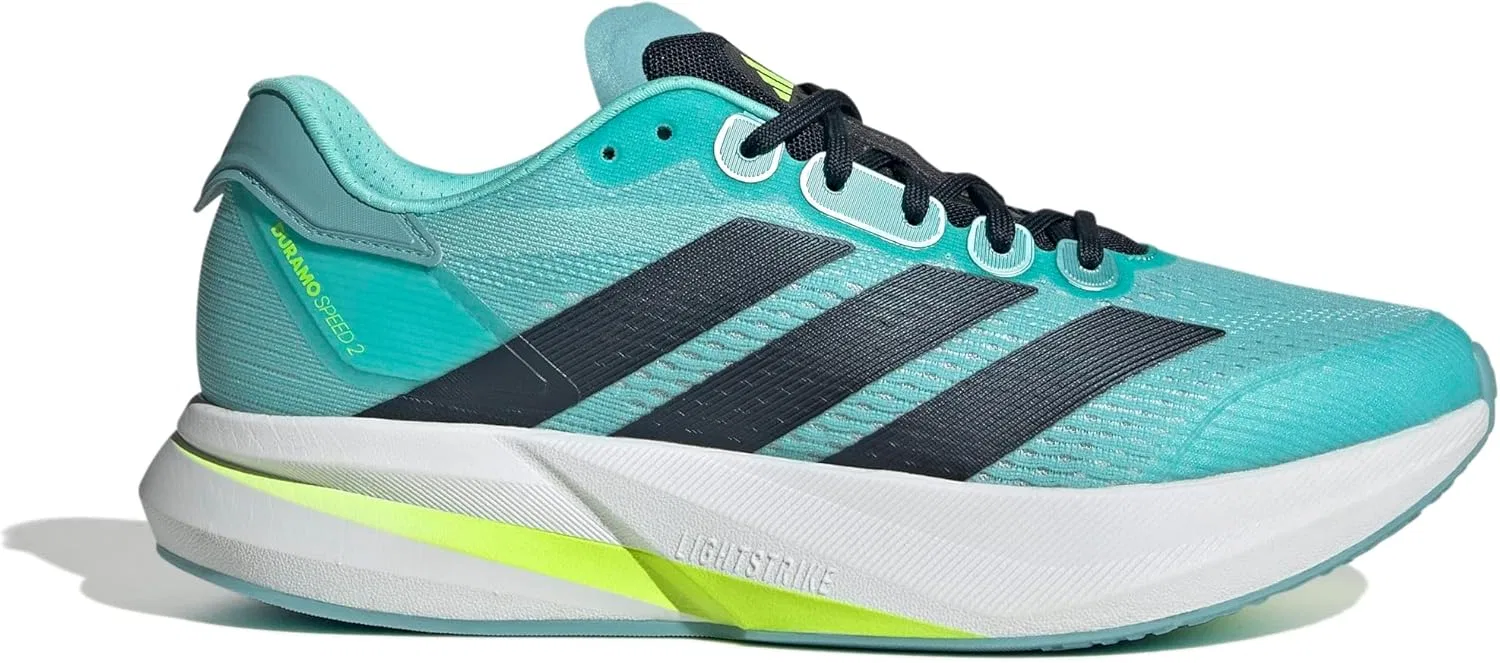 Мужские беговые кроссовки Adidas Duramo Speed ​​2, Flash Aqua Aurora Ink Mint Tone — фото 2