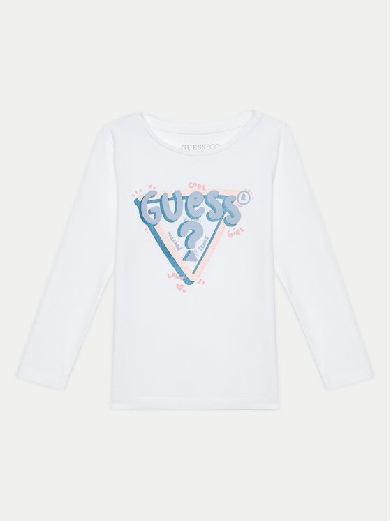

Блуза стандартного кроя Guess, белый