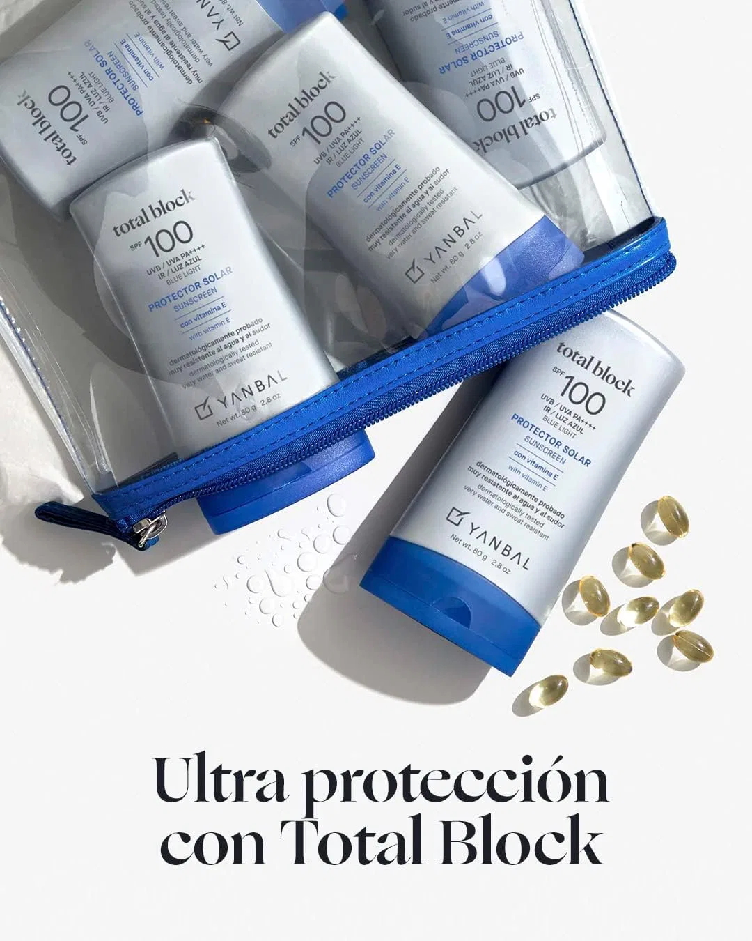 Солнцезащитный крем для лица Yanbal SPF100 с защитой от синего света — фото 2