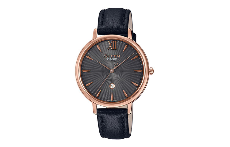 

Женские часы CASIO SHEEN 34 мм черные
